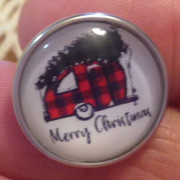 Christmas Snap Buttons standard size - Snap Chunks - Picture 4 of 5